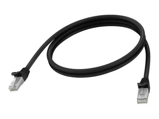 Vision Câble réseau — 6.2 mm, CAT 6a, moulé, 1 m