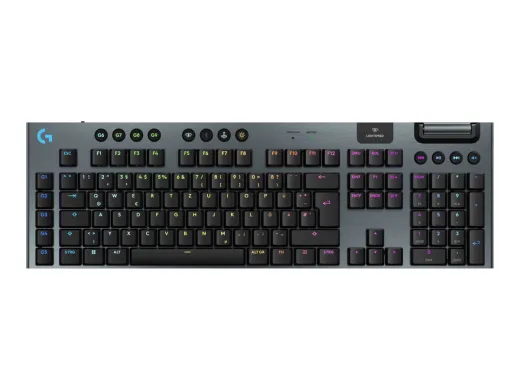 Logitech G915 X Clavier — sans fil, Bluetooth 5.0, backlit, QWERTZ