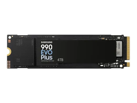 Samsung 990 EVO Plus MZ-V9S2T0 — 4 To, M.2 2280, PCIe 5.0 x2 (NVMe)