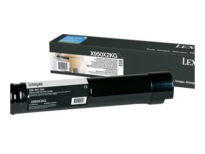Lexmark À rendement extrêmement élevé — pour Lexmark X950DE, X950dhe, X950dte, noir