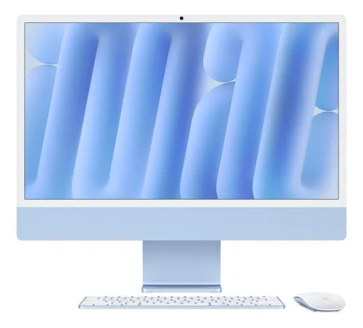 Apple iMac — 16 Go, 256 Go, 23,5", Apple M4 chip CPU 8‑core, réf. MWUF3FN/A