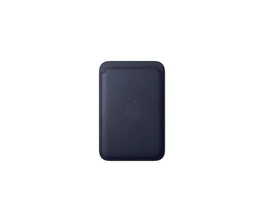 Apple Portefeuille pour téléphone portable / carte de crédit — pour iPhone 12, compatibilité avec MagSafe, mic, bleu marine