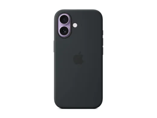 Apple Coque de protection pour téléphone portable — pour iPhone 17, compatibilité avec MagSafe, silicone, noir