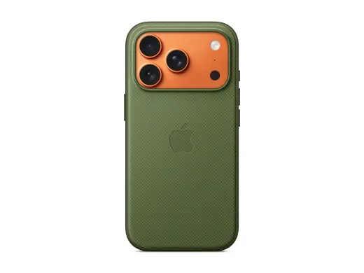 Apple Coque de protection pour téléphone portable — pour iPhone 17 Pro, compatibilité avec MagSafe, TechWoven, vert