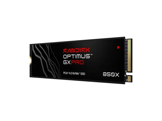 SanDisk Optimus GX PRO 850X — 1 To, M.2 2280 S3-M, PCIe 4.0 x4 (NVMe)