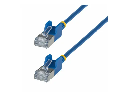 StarTech.com Startech — RJ-45 (M) pour RJ-45 (M), 1.5 m, 3.7 mm, bleu