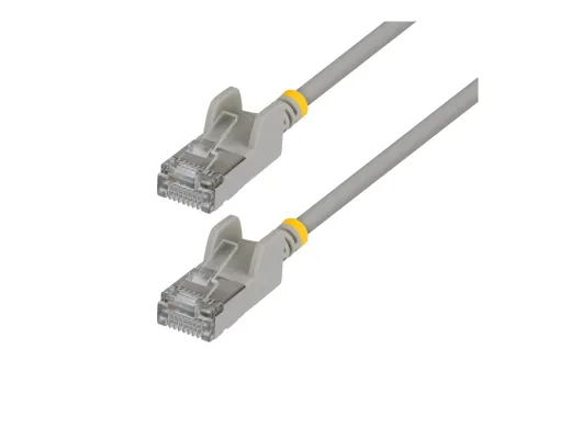 StarTech.com Startech — RJ-45 (M) pour RJ-45 (M), 3.7 mm, CAT 6a, 2 m, gris