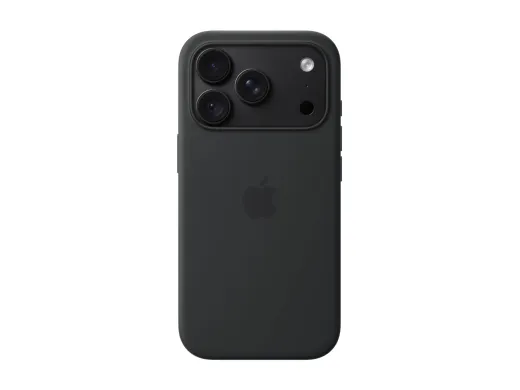 Apple Coque de protection pour téléphone portable — pour iPhone 18 Pro, compatibilité avec MagSafe, silicone, noir