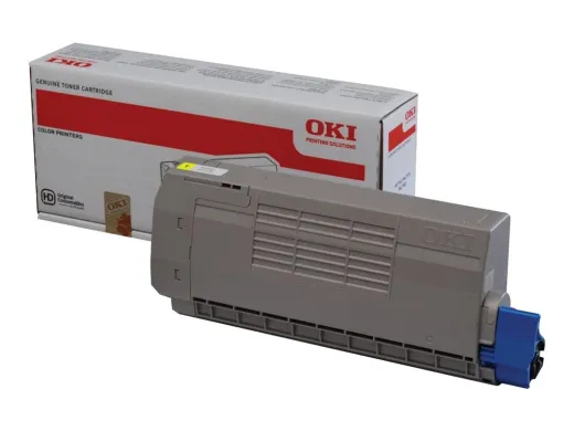 OKI Jaune — pour OKI MC760dn, MC760dnfax, MC760dnvfax