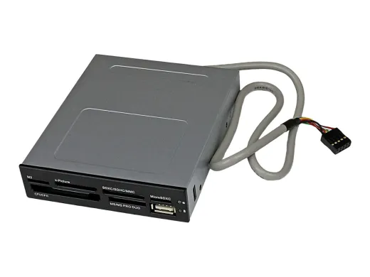 StarTech.com Lecteur de cartes mémoire interne de 3,5 pouces avec port U