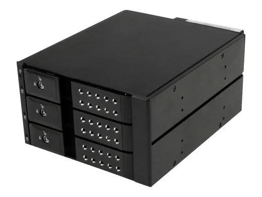 StarTech.com Rack Backplane Mobile en Aluminum Sans Tiroir pour 3 Disque
