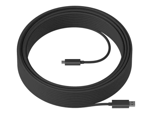 Logitech Strong Câble USB — USB 3.2, 45 m, plenum