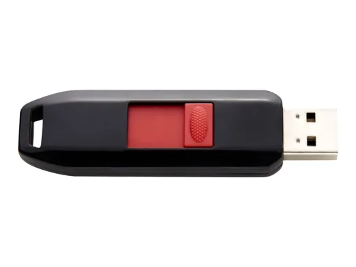 Intenso Business Line — USB 2.0, noir, rouge, 64 Go