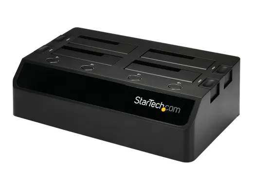 StarTech.com Dock pour Disques Durs 4 Baies USB 3.0 à 2,5/3,5" SATA III