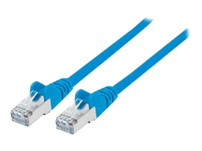 Intellinet Network Patch Cable — RJ-45 (M) pour RJ-45 (M), CAT 6, Cat6, Câble réseau, 3 m, bleu