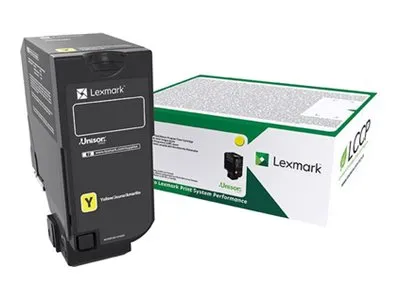 Lexmark Jaune — pour Lexmark CS720de, CS720dte, CS725de, cartouche de toner LRP