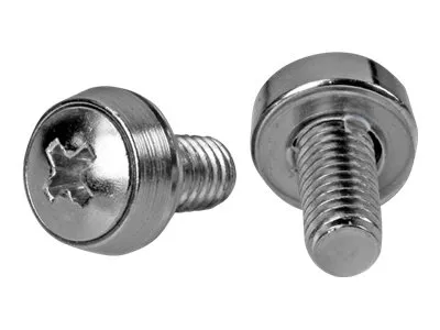 StarTech.com 12-24 Server Rack Screws — lot de 50