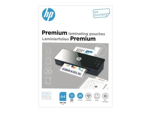HP Premium 125 microns — brillant, lot de 25